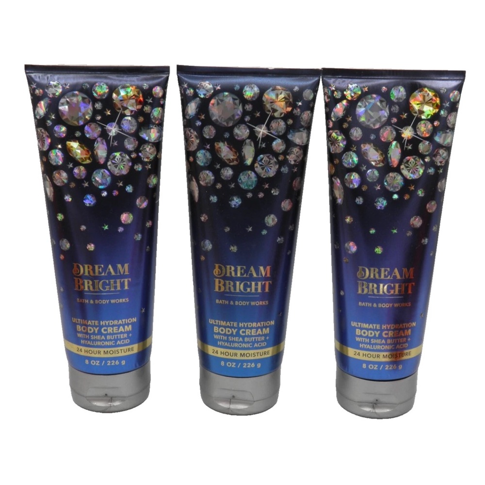 Bath & Body Works Dream Bright Cream lot of 3 New
